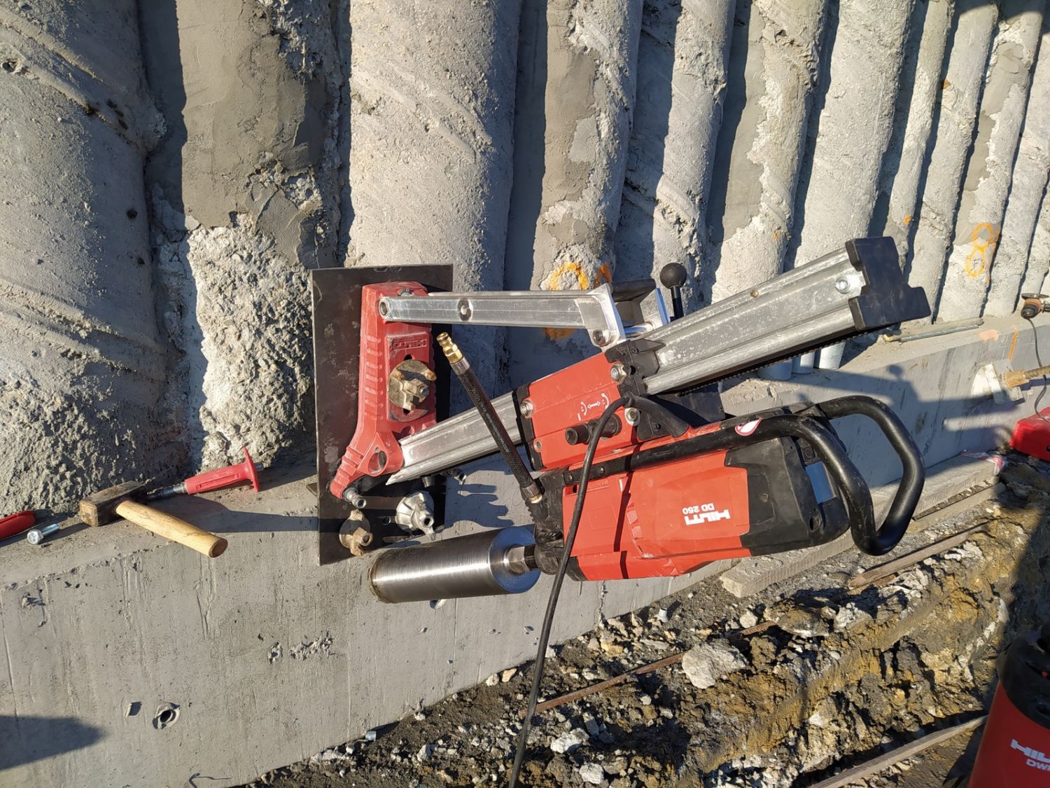 Zastosowanie wiercenia w betonie